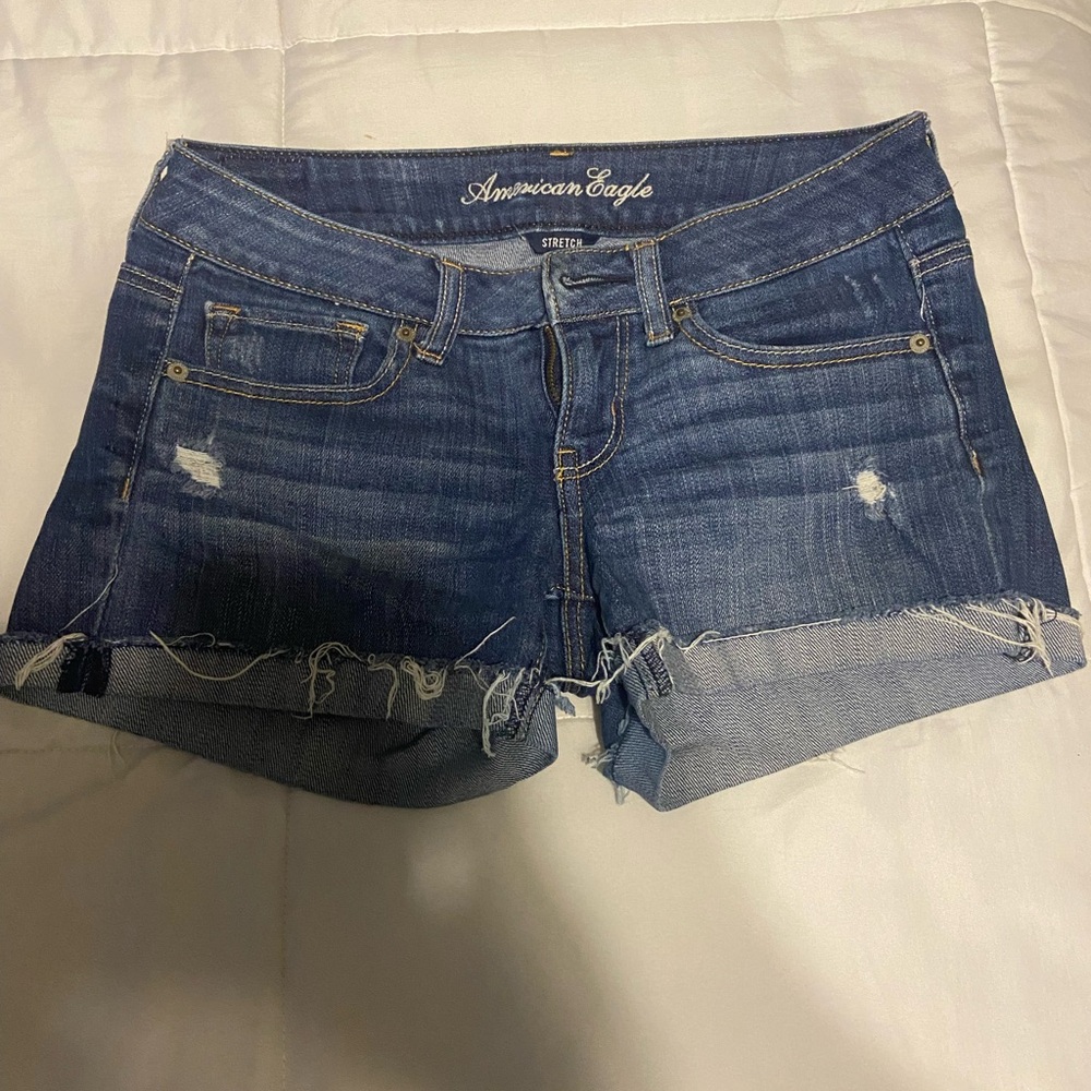 American Eagle Outfitters, Women's Blue Denim Shorts